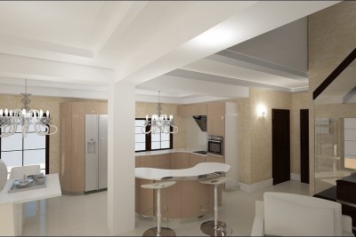 Design interior pentru casa moderna cu 4 camere
