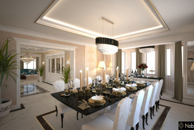 Design interior casa luxury stil clasic in Târgoviște