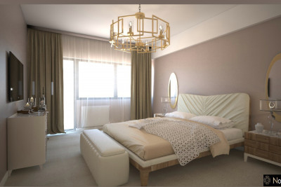 Concept Design Dormitor Casa Moderna cu Etaj