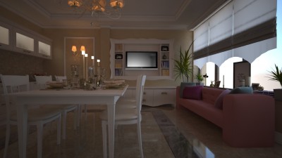 Design interior bucatarie casa clasica cu etaj in Buzau