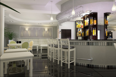 Design interior cafenea stil modern