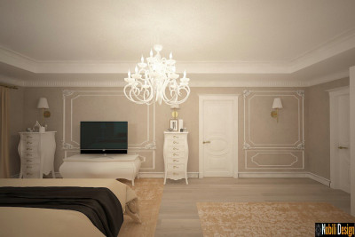 Portofoliu design interior dormitor casa Pașcani