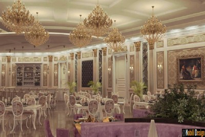 Design interior restaurant Pașcani - Amenajare sala evenimente Pașcani