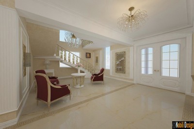 Design interior living casa stil clasic amenajari interioare Baia Mare