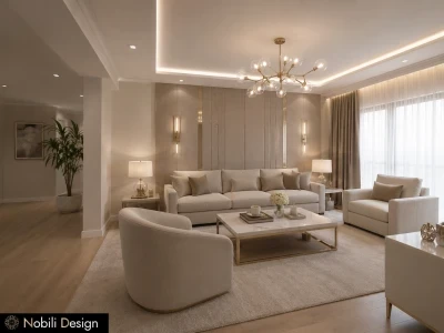 Concept de design interior living casa moderna-