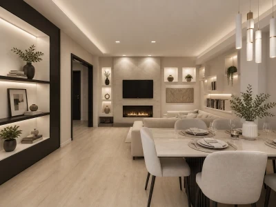Design living apartament modern