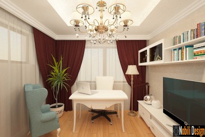 Design - interior - birou - clasic - Bucuresti