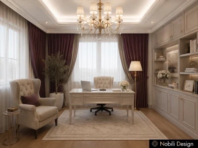 Design interior casa stil clasic de lux -Birou