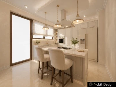Design interior casa stil clasic de lux -Bucatarie-