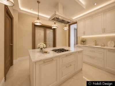 Design interior casa stil clasic de lux -Bucatarie