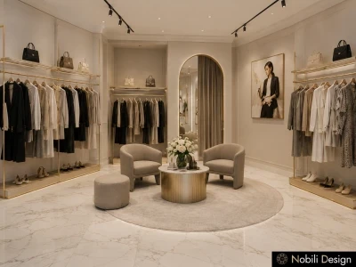 Concept de design interior Magazin de haine-1