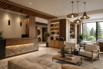 Design interior pensiune moderna