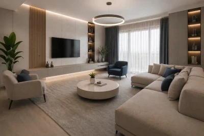 Design interior apartament modern Bucuresti