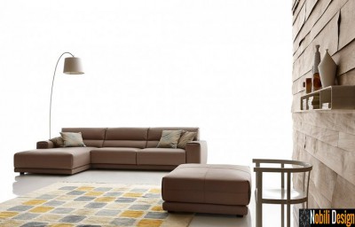 coltar living piele naturala Booman ditre italia bucuresti