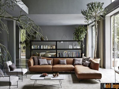 Coltare living piele naturala Ditre Italia