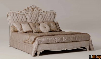 mobila living dormitor pat lemn clasic italia opera fp 3065 lba | Mobila- dormitor - pat - de - lux - Italia - Cluj.