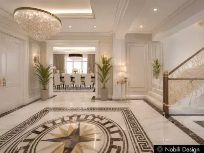Concept de design interior casa stil clasic Targoviste 2