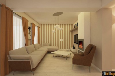 Design - interior - vila - Brasov.