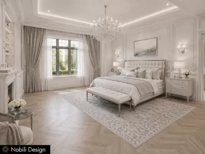Design interior casa clasica  Dormitor 1