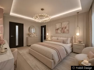 Concept de design interior casa moderna Dormitor