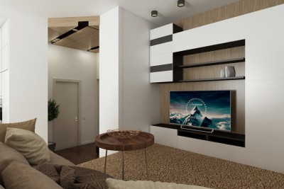 Design interior living modern case - Brasov.