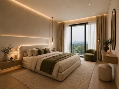 Design modern dormitor apartament