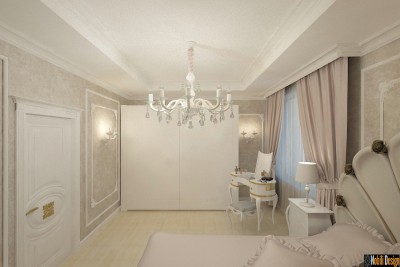 Design - interior - dormitor - vila - clasica - ialomita.