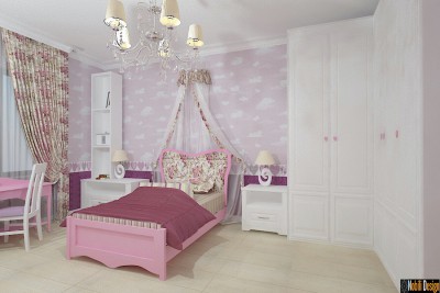 Design - interior - dormitor - copii - casa - braila.