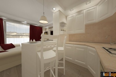 design interior bucatarie apartament in constanta