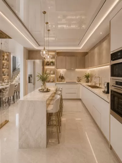 Bucatarie casa stil modern