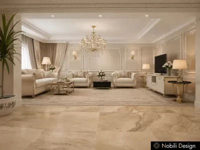 Concept de design interior Casa clasica Living 1