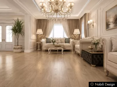 Concept de design interior Casa clasica Living 2