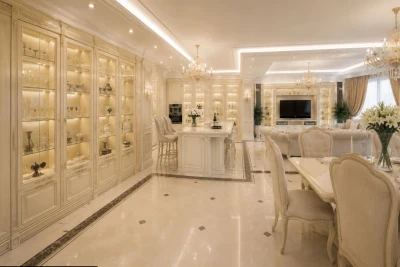 Concept de design interior casa stil clasic Bucuresti-Mobilier Francesco Pasi-