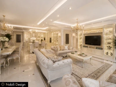 Concept de design interior casa stil clasic -Mobilier Francesco Pasi