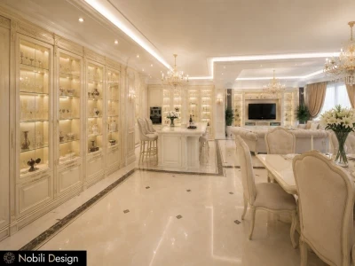 Concept de design interior casa stil clasic -Mobilier Francesco Pasi-