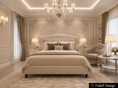 Concept de design casa stil clasic Constanta Dormitor