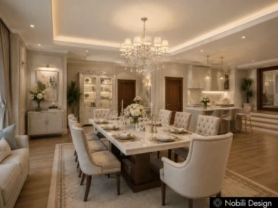 Design interior casa stil clasic-Dining-2