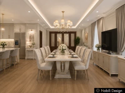 Design interior casa stil clasic-Dining-