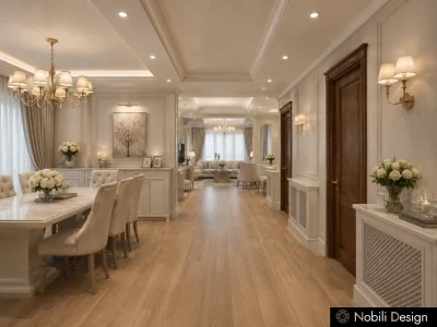 Design interior casa stil clasic-Living