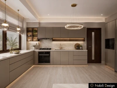 Concept de design interior casa moderna-Bucatarie-2