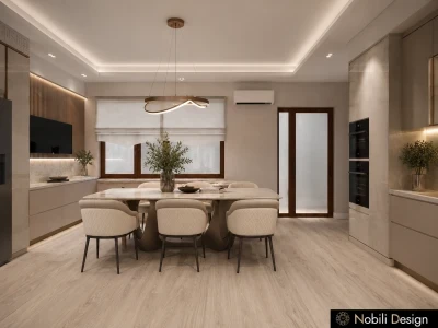 Concept de design interior casa moderna-Bucatarie-1