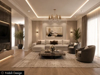 Concept de design interior casa moderna Mobilier Dallagnese