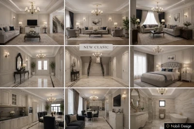Concept de design interior Casa clasica