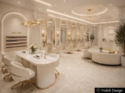 Concept de design beauty salon in Bucuresti-3