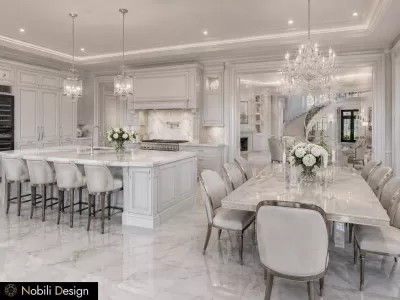 Design interior casa clasica Constanta  Bucatarie dining