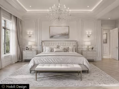 Design interior casa clasica Constanta Dormitor