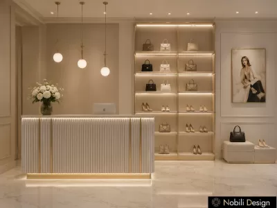 Concept de design interior Magazin de haine 2