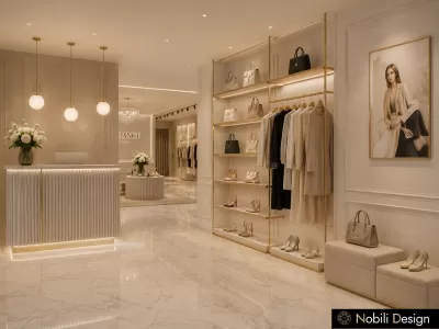Concept de design interior Magazin de haine 3