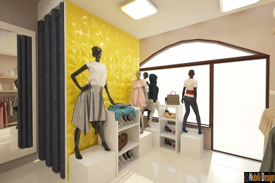 design interior magazin haine Bucuresti | Firma de design interior in Bucuresti.