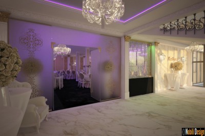 design interior sala evenimente nunti harsova | Amenajare interioara sala evenimente Harsova.